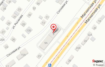 Магнитогорская строительная компания в Орджоникидзевском районе на карте