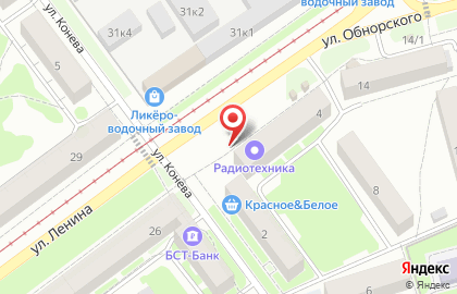 Киоск по продаже печатной продукции ВестиЧ на улице Обнорского, 4/1 киоск на карте