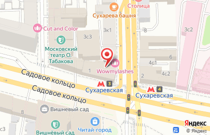 Отель Ажурный в Мещанском районе на карте