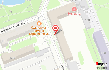 Производственная фирма Резонанс на улице Академика Павлова на карте