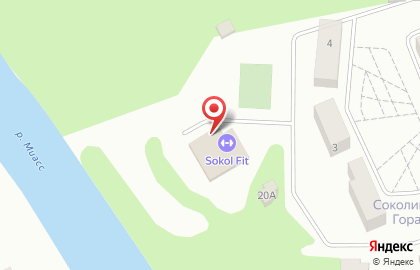 Фитнес-центр Sokol Fit на карте