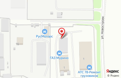 Сервисный центр Газ Мурино на карте