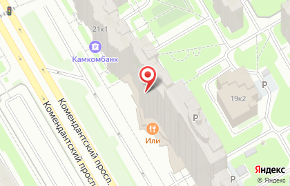 Нотариус Тарасова Н.Н. на Комендантском проспекте на карте