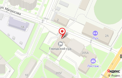 Сергиево-Посадский городской суд на карте