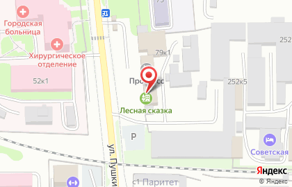 Центр отдыха и оздоровления Лесная сказка на карте