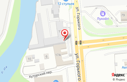 Торгово-монтажная компания РИК на улице Максима Горького на карте