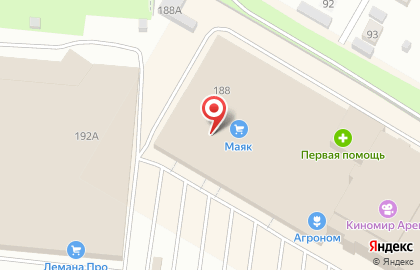 Продуктовый супермаркет Гурман на карте
