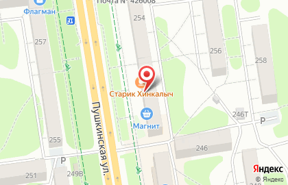 Супермаркет Урал на карте