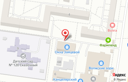 Магазин мяса Мясорубка в Автозаводском районе на карте