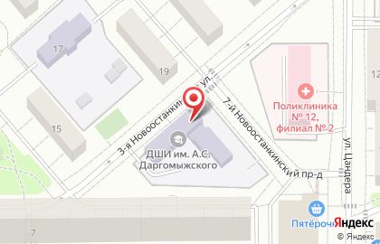 Участковая избирательная комиссия №682 на карте