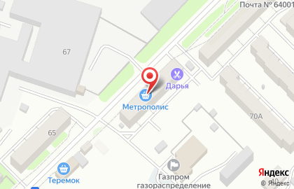 Супермаркет Метрополис на улице Достоевского на карте