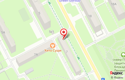 Центр эстетической медицины Sante на Ленинградском проспекте на карте