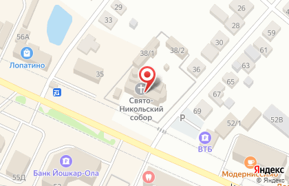 Свято-Никольский собор на карте