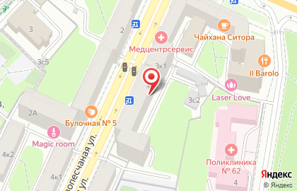 DSBW на Новопесчаной улице на карте