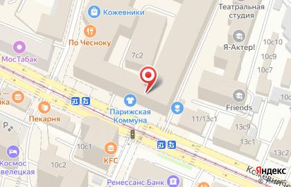 Gold Gallery на Кожевнической улице на карте