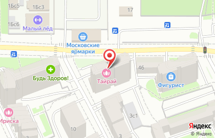 Spa-салон Тайрай на улице Сокольнический Вал на карте