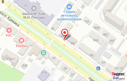 Ателье Силуэт в Ростове-на-Дону на карте