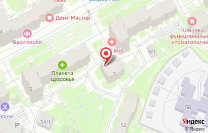 Торгово-производственная компания Мебель+ на Покровском бульваре на карте