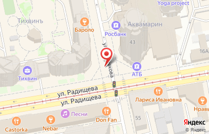 Компания Finiko на улице Хохрякова на карте