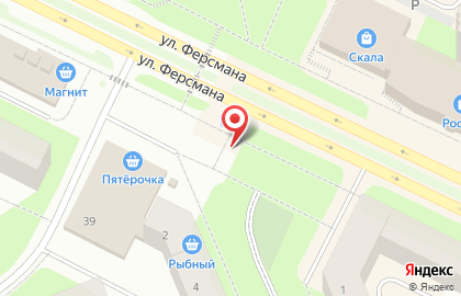 Киоск мясной продукции Агрофирма Индустрия на улице Ферсмана на карте