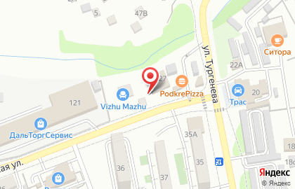 Шиномонтажная мастерская на Комсомольской на карте