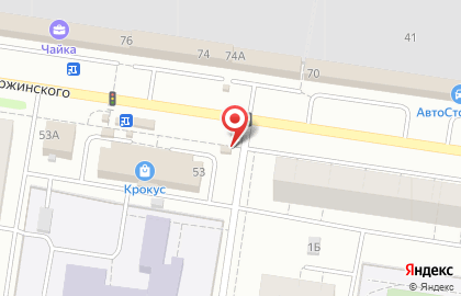 Пекарня-кондитерская Testo в Автозаводском районе на карте