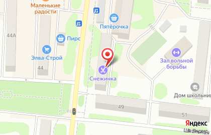 Парикмахерская Снежинка, парикмахерская на улице К.Маркса на карте