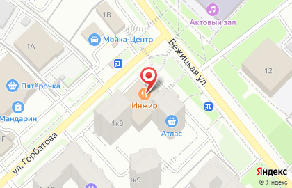 Кафе с доставкой Автосуши Автопицца в Советском районе на карте