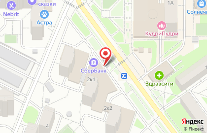 Служба курьерской доставки СберЛогистика на Юбилейной улице на карте
