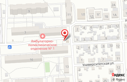 Продовольственный магазин в Дзержинском районе на карте