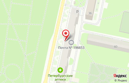 Продуктовый магазин в Санкт-Петербурге на карте