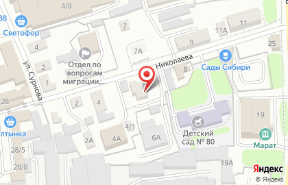 Доставка алкоголя в Иркутске на карте