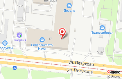 Автосервис АлтайАвто54 на площади Карла Маркса на карте