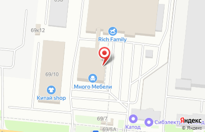 Компания по продаже отделочных материалов РазРез на площади Карла Маркса на карте