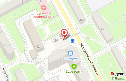 Техносфера на Московском проспекте на карте