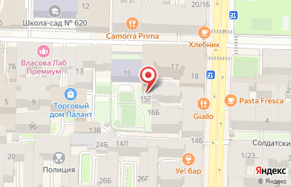 Нотариальная Контора в Центральном районе на карте