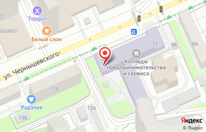 Столовая в Перми на карте