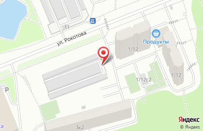 Автостоянка Мгса на Новоясеневской на карте