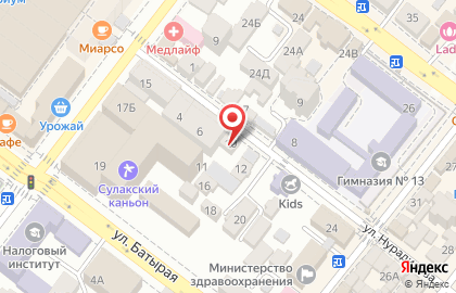 Компания СтройЮрист в Советском районе на карте