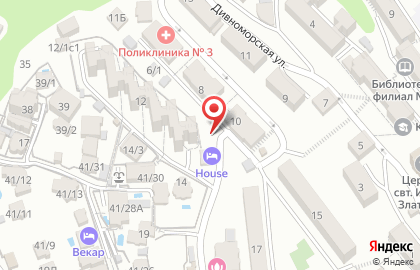 Кайрос на улице Бытха на карте