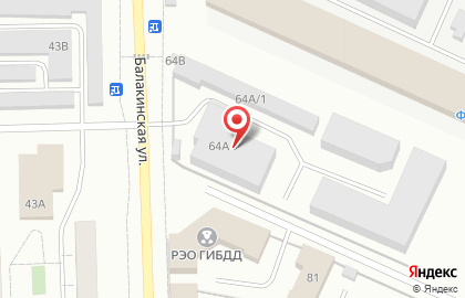 ООО Неотек на Балакинской улице на карте