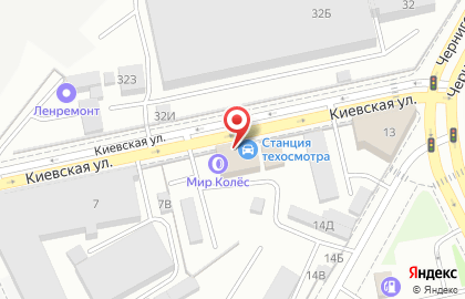 А24 автоклуб на Киевской улице на карте