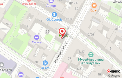 Кафе-бар Кафе-бар в Санкт-Петербурге на карте