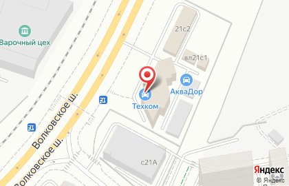 Магазин Техком в Москве на карте