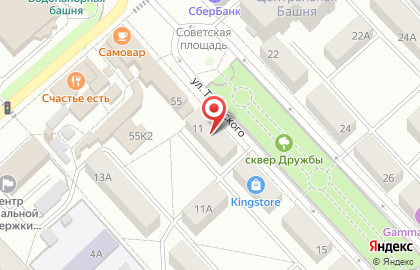 Башинформсвязь в Уфе на карте