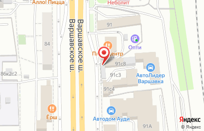 Компания по переводу с иностранных языков Брич на Варшавском шоссе на карте