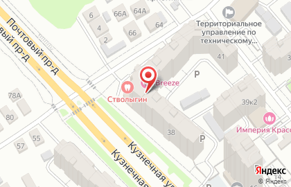 ОСА на Кузнечной улице на карте