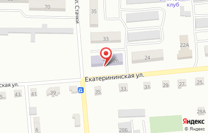 Библиотека Истоки на Екатерининской улице на карте