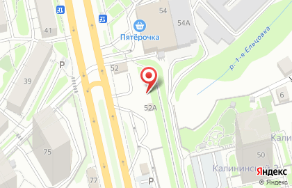 Автостоянка в Новосибирске на карте