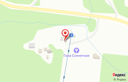 Спортивно-туристический комплекс Гора Солнечная на карте